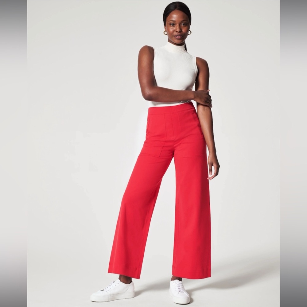 NWT Spanx Wide Leg Pants